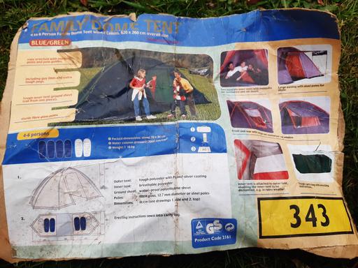 Buy & Sell Greater Manchester Manchester - Photos for 4 to 6 person family dome tent