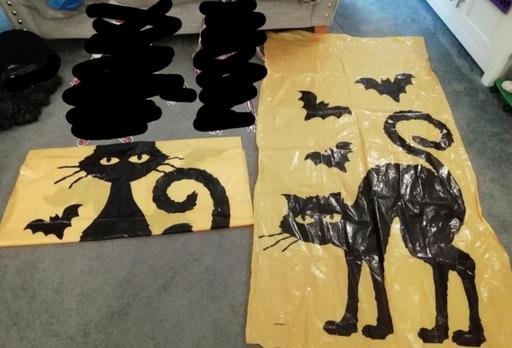 Buy & Sell West Midlands Wolverhampton - Photos for Large Halloween cat scene decorations