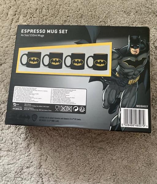 Buy & Sell North Yorkshire Middlesbrough - Photos for BRAND NEW MARVEL DC BATMAN ESPRESSO MUG SET