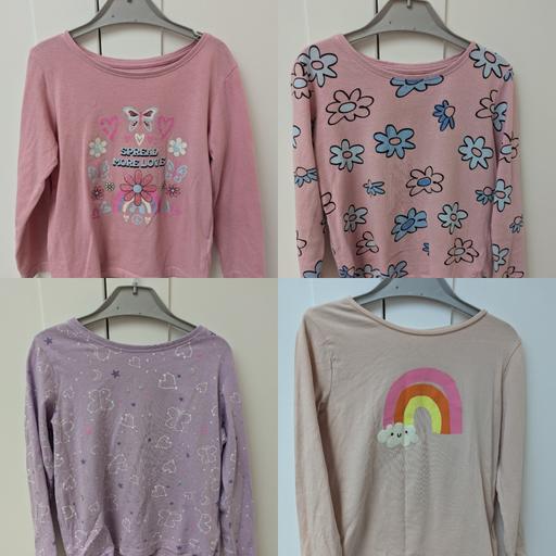 Buy & Sell East London Cranham - East London - Photos for 4x girls aged 5-6 long sleeved t-shirts