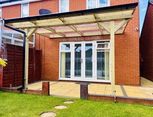 Buy & Sell Nottinghamshire Nottingham - Photos for Wooden lean-to pergola supply & installation