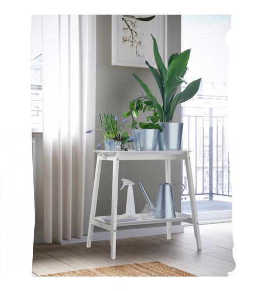 Buy & Sell North West London Stonebridge - North West London - Photos for Ikea Plant stand With Removable tray, white