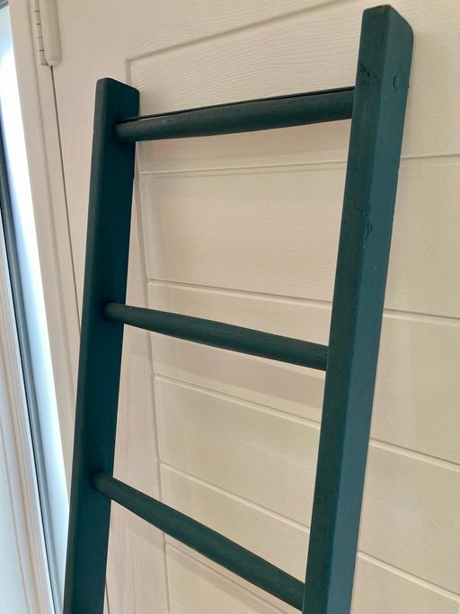 Buy & Sell Worcestershire Bromsgrove - Photos for Painted Decorative Wooden Ladder.