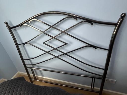 Buy & Sell Staffordshire South Staffordshire - Photos for Substantial modern metal headboard / bed head