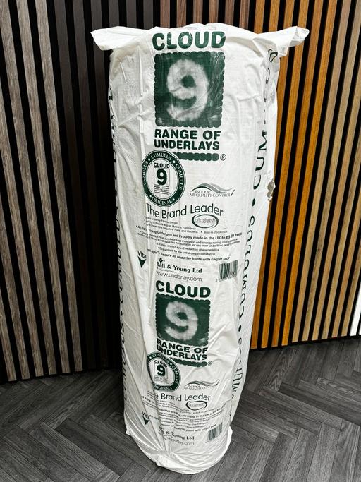 Buy & Sell West Midlands Birmingham - Photos for Cloud 9 11mm Cumulus Carpet Underlay