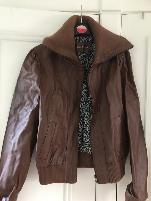 Buy & Sell South West London Merton - Photos for Ladies leather jacket