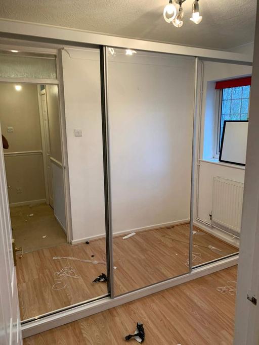 Buy & Sell Brent East Lane Business Park - Brent - Photos for Stylish Bedroom Full Mirror Wardrobe