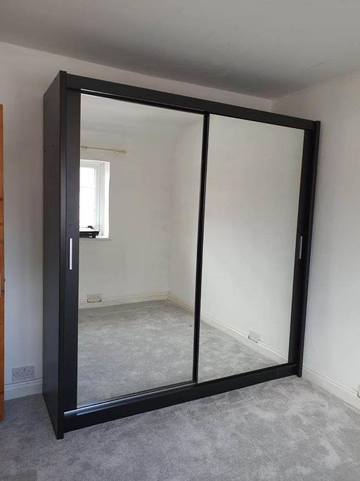 Buy & Sell Brent East Lane Business Park - Brent - Photos for Stylish Bedroom Full Mirror Wardrobe