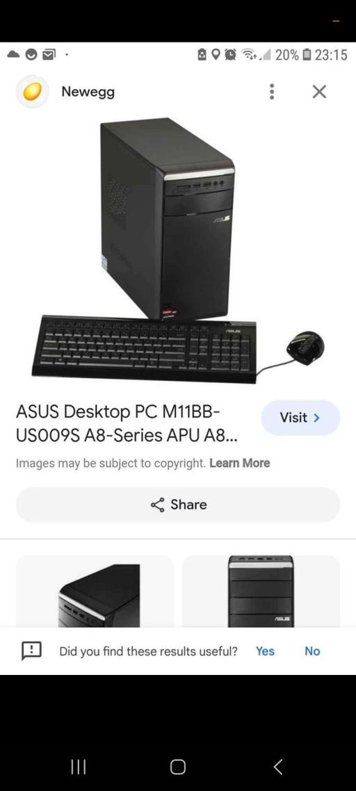 Buy & Sell South East London Maze Hill - South East London - Photos for Asus Desktop with Monitor