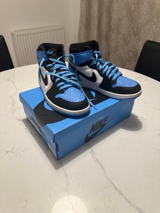 Buy & Sell Caerphilly - Wales Pengam - Caerphilly - Photos for Air Jordan 1 Retro High OG 'UNC Toe'