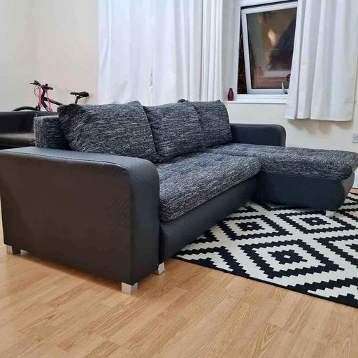 Buy & Sell Brent East Lane Business Park - Brent - Photos for Black Berlin CORNER sofa bed with storage