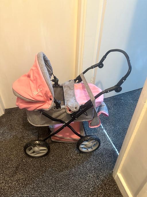 Buy & Sell Leicestershire Leicester - Photos for Girls pink sliver cross pram