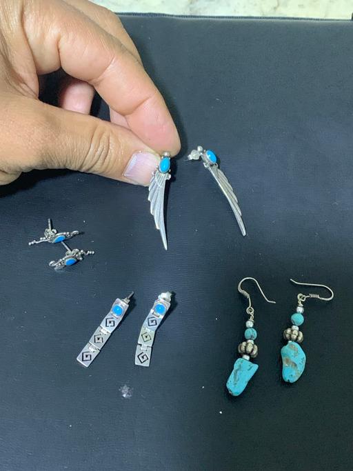 Buy & Sell North London Ponders End - North London - Photos for Turquoise silver earrings