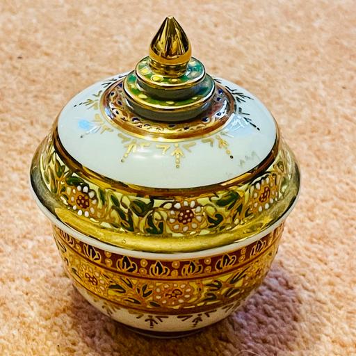 Buy & Sell Dorset Bournemouth, Christchurch and Poole - Photos for Vintage Thai Benjarong Porcelain Jar Hand