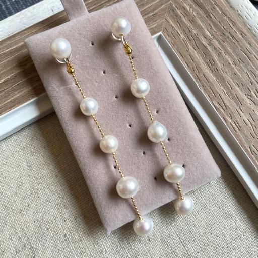 Buy & Sell South East London Rotherhithe - South East London - Photos for Freshwater Pearl Earrings 14ct Gold Plated