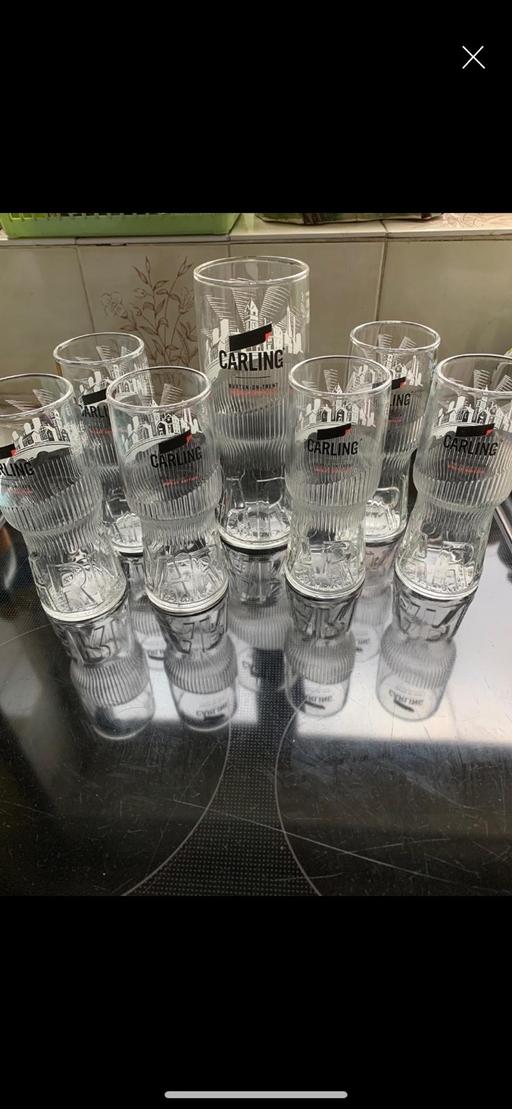 Buy & Sell West Midlands Walsall - Photos for Carling larger glass’s