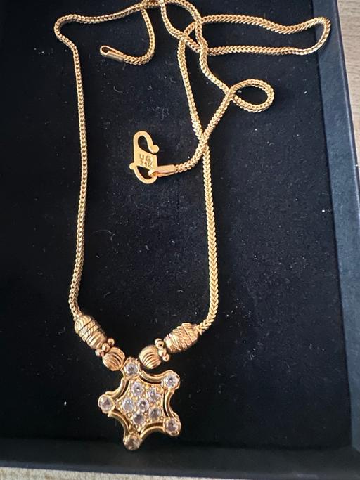 Buy & Sell East London Upton Park - East London - Photos for 24 CT Gold necklace 8.70 grams, 42 cm long