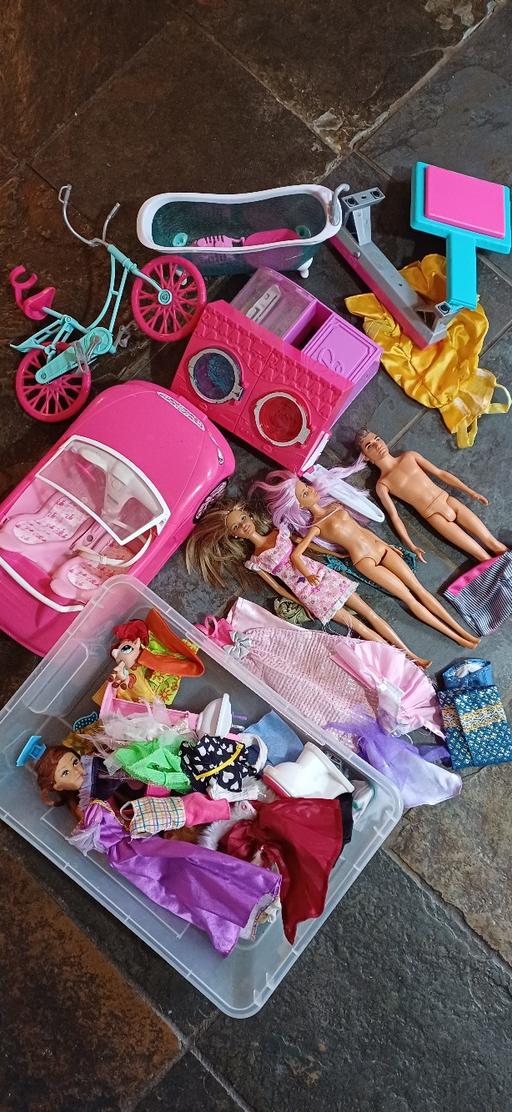 Buy & Sell West Midlands Dudley - Photos for Barbie bundle, car, bike dolls, clothes 😍 