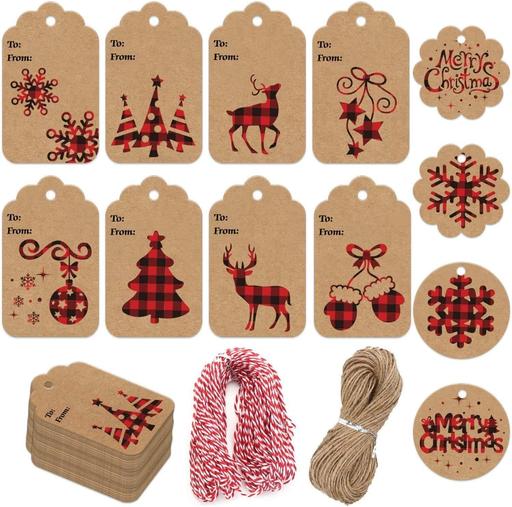 Buy & Sell Central London - Photos for 120pcs Christmas Kraft Gift Tags