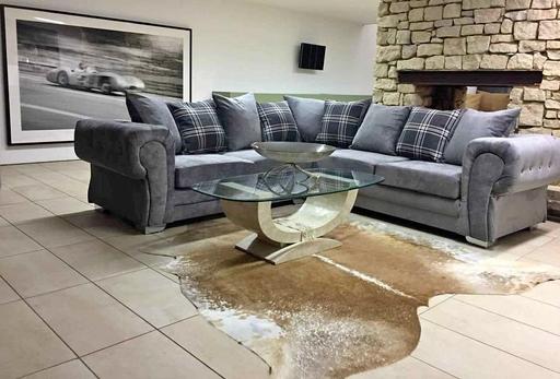 Buy & Sell Brent East Lane Business Park - Brent - Photos for Plush Velvet Verona Corner Sofa Available