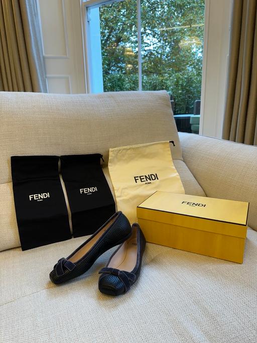 Buy & Sell South West London West Brompton - South West London - Photos for Fendi Roma Ballerina Flats