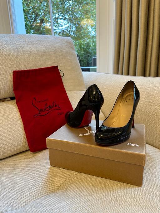 Buy & Sell South West London Earls Court - South West London - Photos for Christian Louboutin Glossed Calf Leather Heel