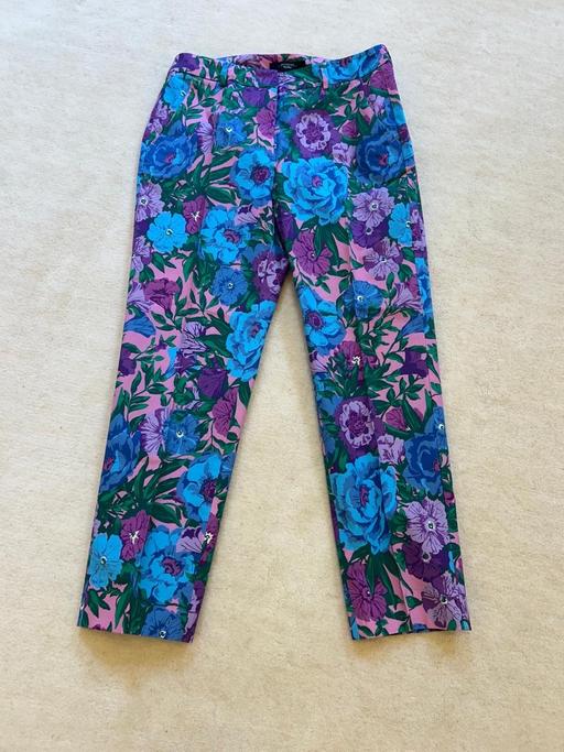 Buy & Sell South West London West Brompton - South West London - Photos for Max Mara Floral Trousers