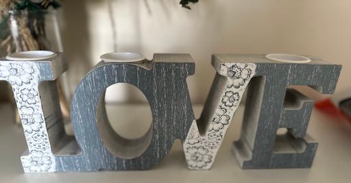 Buy & Sell East London Redbridge - Photos for “Love” candle holder