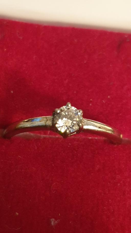 Buy & Sell West London Hounslow - Photos for silver and zirconia diamond ring