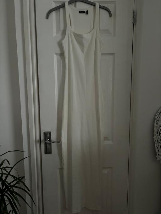 Buy & Sell Gloucestershire South Gloucestershire - Photos for Ladies White ribbed midaxi dress 4