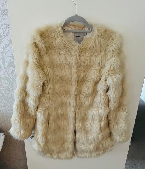 Buy & Sell South West London West Brompton - South West London - Photos for ASOS Faux Fur Coat Size Uk 10