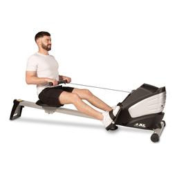Charles bentley foldable pulley indoor cardio home gym rower rowing machine hotsell