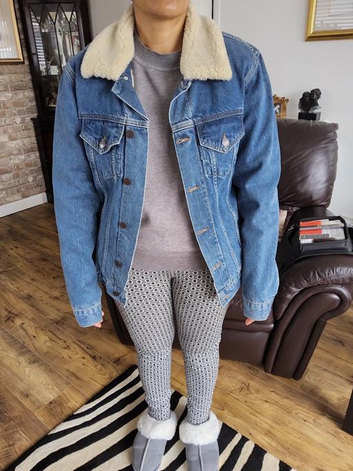 Buy & Sell Hampshire Havant - Photos for Denim Jacket Furry Lined