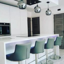 4 Grey bar stools for Sale Bars Bar Stools in Shpock