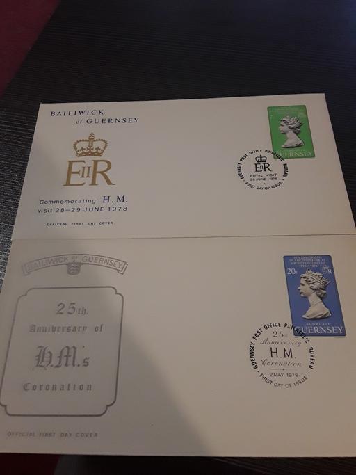 courses West Midlands Sandwell - Photos for Guernsey 2 first day covers (stamps)