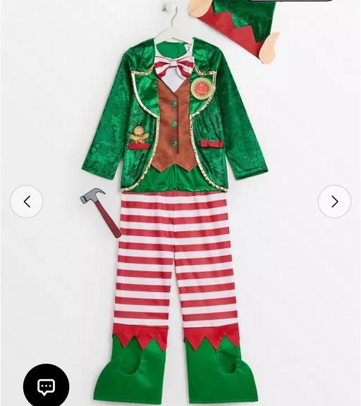 Buy & Sell West Midlands Birmingham - Photos for BNWT Christmas Boys Elf costume 5/6 yrs