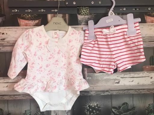 Buy & Sell Northumberland East Hartford - Northumberland - Photos for GIRLS OUTFIT AND SHORTS - 0-3 MONTHS