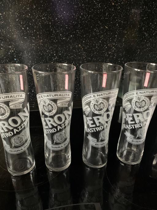 Buy & Sell West Midlands Walsall - Photos for 4 New’Peroni’ Pint Glasses.