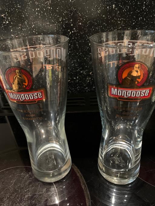 Buy & Sell West Midlands Walsall - Photos for 2 Mongoose, Pint Glasses.