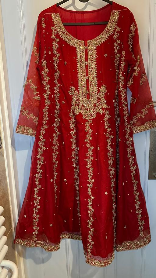 Buy & Sell Bedfordshire Luton - Photos for Maroon/Red Asian style party dress (2 piece)