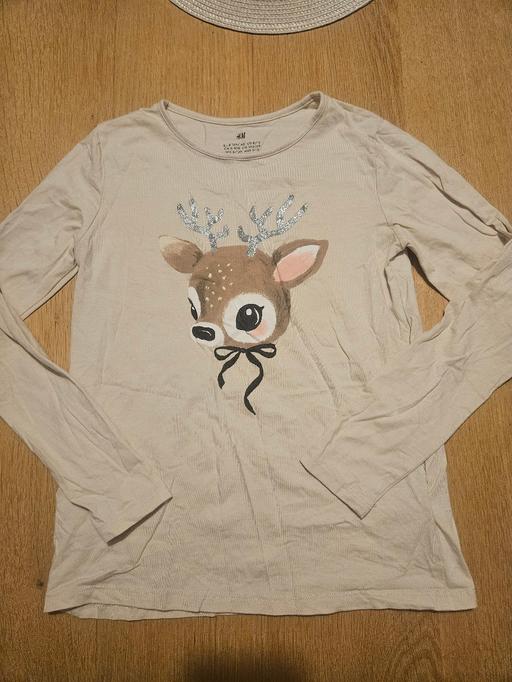 Buy & Sell Halton Manor Park - Watford - Photos for Age 8-10 H&M reindeer top