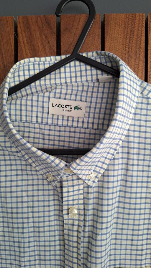 Buy & Sell Cheshire East Crewe Green - Cheshire East - Photos for Mens Lacoste shirt size 44