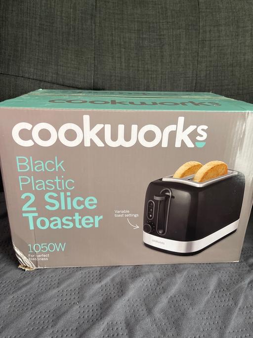 Buy & Sell South East London Foots Cray - South East London - Photos for Cookworks black 2 slice toaster