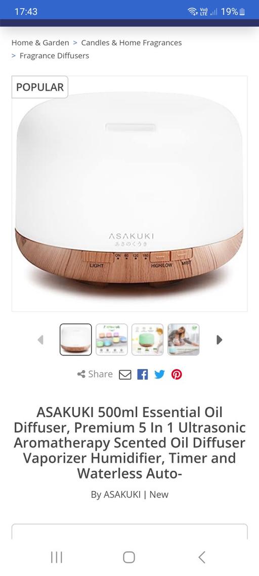 Buy & Sell Greater Manchester Manchester - Photos for oil diffuser