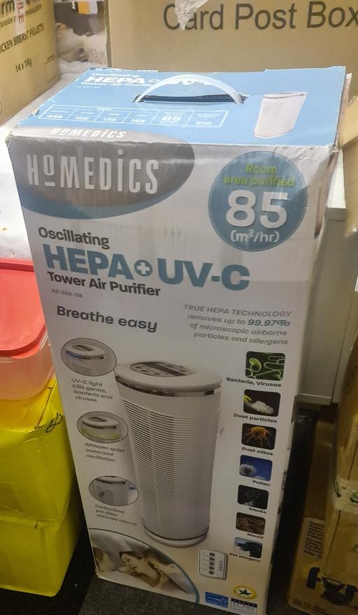 Buy & Sell West Midlands Wolverhampton - Photos for Homemedics Oscillating Hepa air purifier