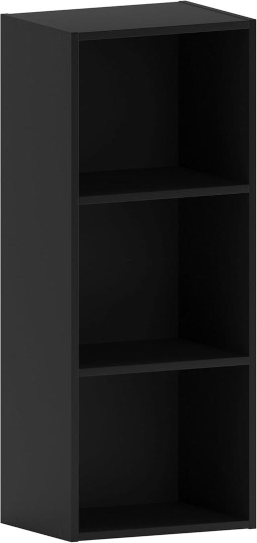 Buy & Sell West Midlands Birmingham - Photos for 3 Tier Cube Bookcase, Black Wooden Shelving