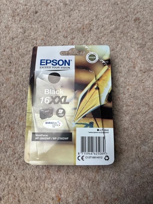 Buy & Sell South West London Wandsworth - Photos for Epson Black 16XXL ink