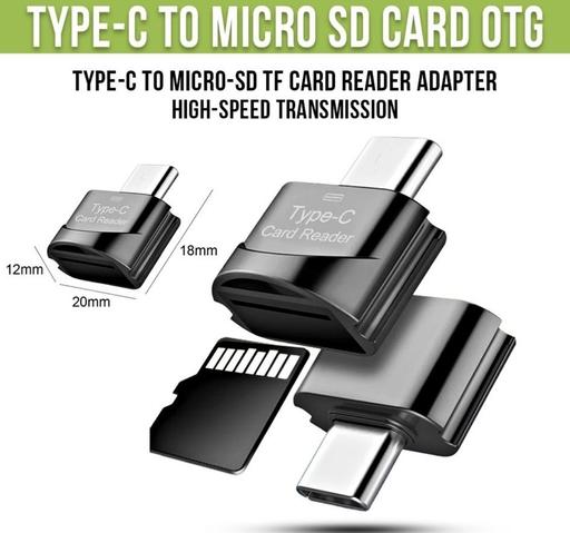 Buy & Sell East London Highams Park - East London - Photos for Type C USB-C To Micro SD TF Card Reader OTG