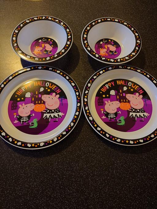 Buy & Sell Leicestershire North West Leicestershire - Photos for Peppa pig plates and bowls set