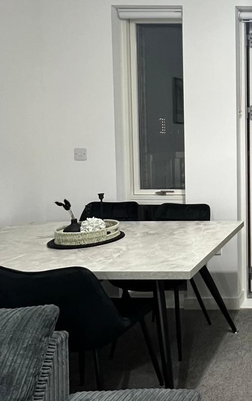 Buy & Sell East London Cubitt Town - East London - Photos for marble/wood dining table 120/150cm